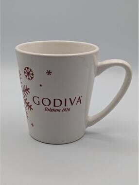 Godiva Belgium 1926 Snowflake Mug by DesignPac